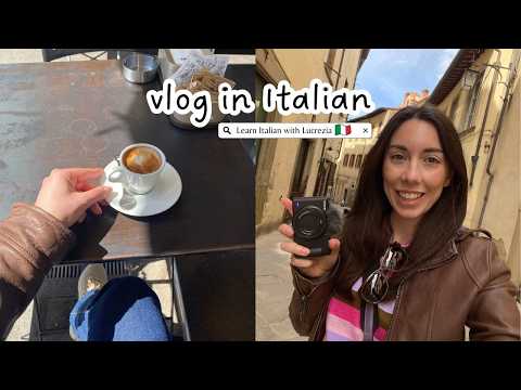 Italian vlog: moments of daily life, in central Rome, at the Arezzo market (Subtitles)
