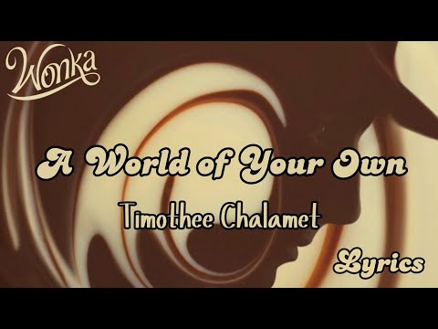 Timothée Chalamet - A World of Your Own (Lyrics) [From Wonka]