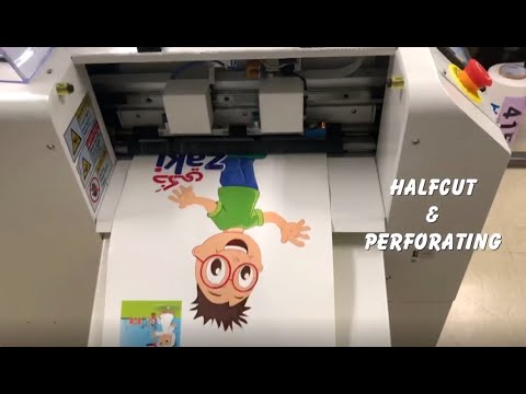 Découpeuse numérique de feuilles et étiquettes sur glassine Valloy Duoblade F