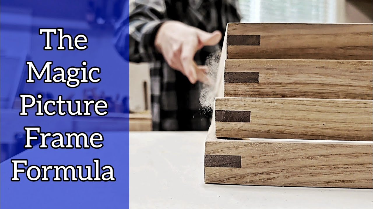 Easy Simple DIY Picture Frames