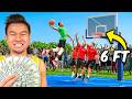 I Hosted A Mini Hoop Tournament For 1 000 Ft Pro Dunkers