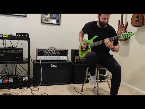 Metal chugs on my new Mayones QATSI 7 w/ SLO100