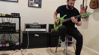 Video thumbnail for Metal chugs on my new Mayones QATSI 7 w/ SLO100 by MrWoodchuck