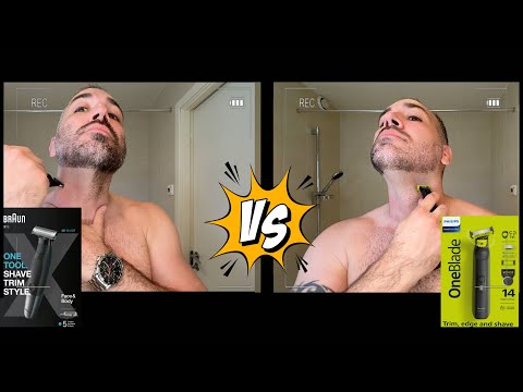 Philips Onebladepro Vs Braun XT5200 Hybrid Trimmer