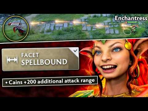 27 Kills Enchantress Rampage 7.40c🔥🔥🔥 Insane Attack Range | Dota 2 Gameplay