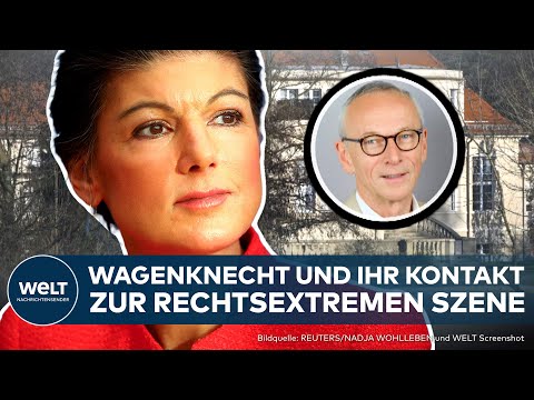 WAGENKNECHT: "Hat mir nette Mails geschrieben" – Politikerin räumt Kontakt zu Rechtsextremisten ein