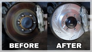 How To Easily Replace Front Brake Pads And Rotors On A 4Runner