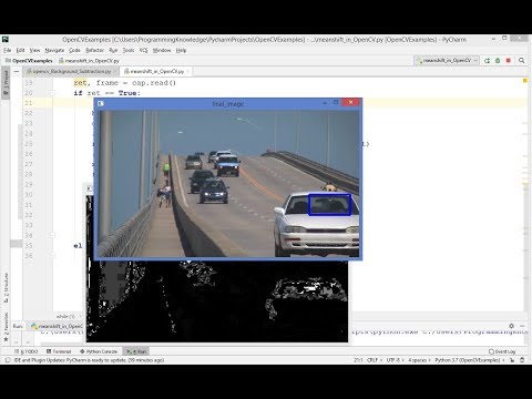 OpenCV Python Tutorial For Beginners 40  - Mean Shift Object Tracking