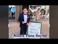 Aidan S First Piano Recital