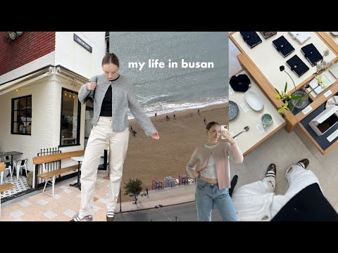 Busan vlog ???? cute decor & stationary shopping, cafe's, a new chapter & husband chats