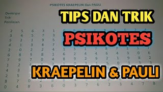 Download lagu KRAEPELIN AND PAULI'S PSYCHOTEST TRICKS mp3