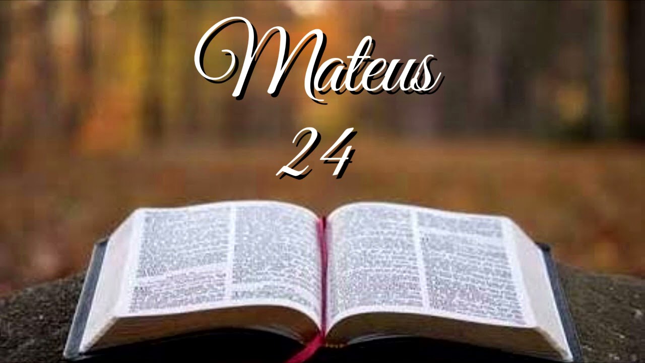 BÍBLIA - MATEUS 24 (NAA) | JESUS ENSINA: A VINDA DO SENHOR