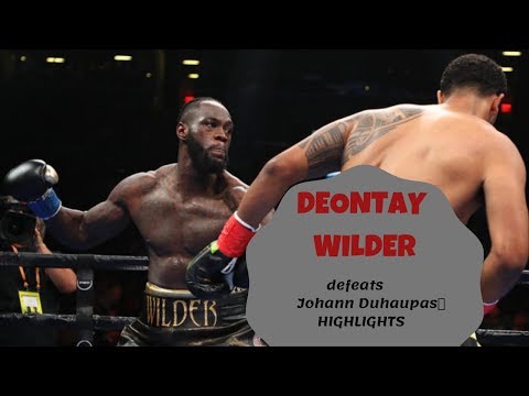 Deontay Wilder vs Duhaupas HIGHLIGHTS:🥊 PBC on NBC