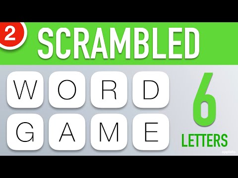 Scrambled Word Games Vol. 2 - Guess the Word Game (6 Letter Words)