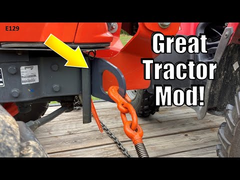 Una semplice modifica per trattori rende il trasporto su rimorchio più facile e sicuro!