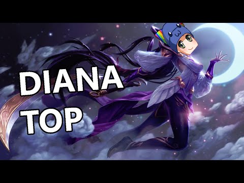 League of Legends - Diana Top - Full Gameplay Commentary