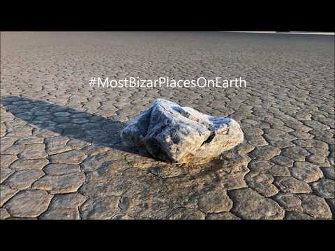 Moving Stones of Racetrack Playa, Death Valley - Time Lapse Recording