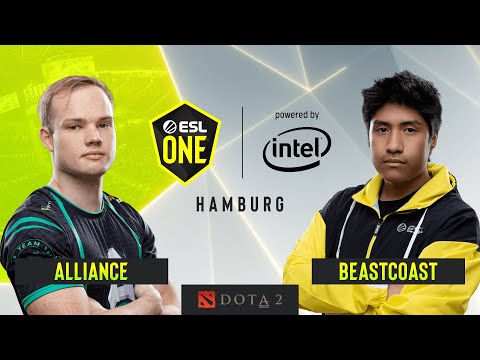 Dota2 - beastcoast vs. Alliance - Game 2 - Group A - ESL One Hamburg 2019