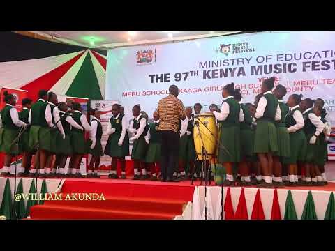 MATHAITHI GIRLS HIGH SCHOOL Perfoming "Still a liar" by Wahu at the Kmf 2025 Meru county edition.