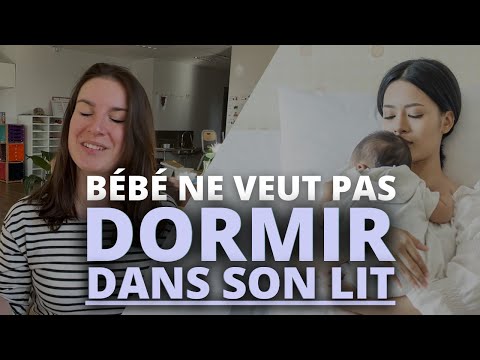 What to do when baby doesn't want to sleep in their bed?