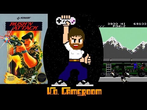 K.O. Game Room | Rush 'N Attack Review | NES