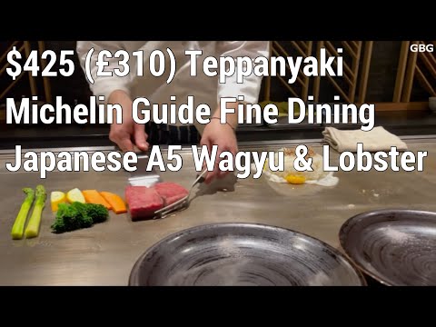 Wagyu & Seafood Teppanyaki Fine Dining In Ginza. St James London -  Michelin Guide Modern Japanese