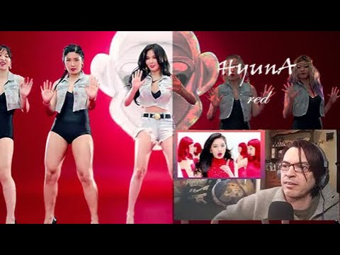 HyunA (현아) of 4MINUTE (포미닛) "Red" MV K-POP REACTION VIDEO!