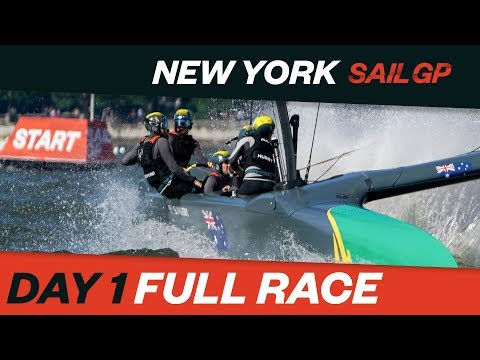 2019 New York SailGP | Day 1 | Races 1-3 | SailGP*