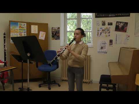 Thème d'Edwige - Harry Potter - Lorette, clarinette - CRD La Rochelle - 02/06/2021