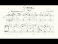 Edward MacDowell, To a Wild Rose, Op. 51, No. 1