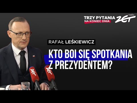 Koalicja stchórzyła przed prezydentem? Rafał Leśkiewicz w Trzy Pytania na Koniec Dnia