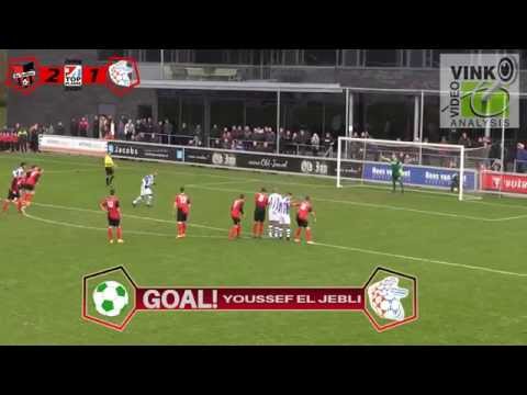 Zondag 8 februari 2015 De Treffers -  FC Lienden 2-1 Youssef El Jebli