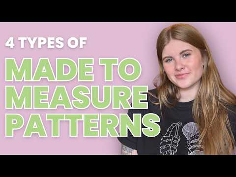 Types of Made-to-Measure Crochet Patterns (and how they work)