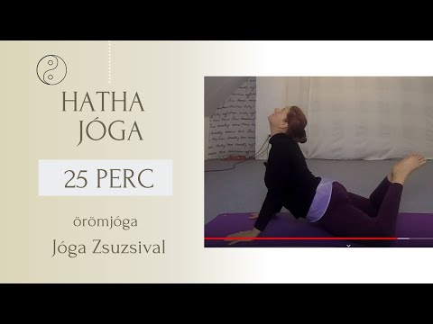 24 perc NAPINDÍTÓ JÓGA - ÖRÖMJÓGA - Jóga Zsuzsival