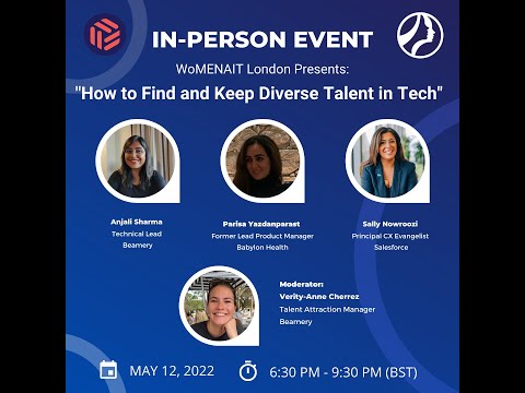 WoMENAIT London - How To Find and Keep Diverse Talent in Tech