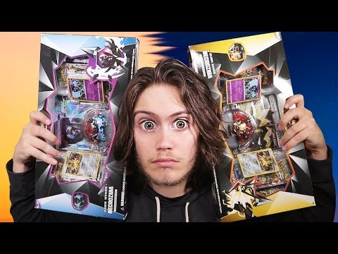 Opening the Pokemon Dusk & Dawn Necrozma Premium Collections!