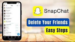 How to Delete Friends in Snapchat !