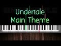 Undertale Main Theme- Piano Tutorial (Midi and Sheet)