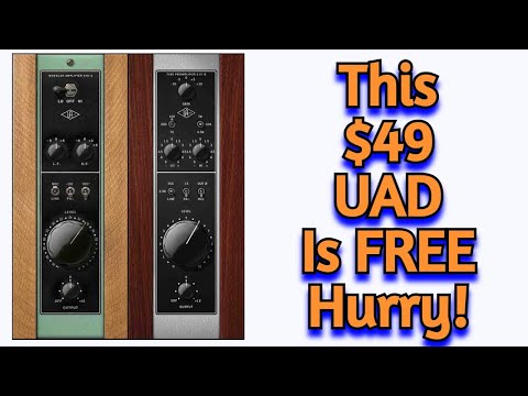 This Cool $49 Universal Audio Plugin Is FREE For A Limited Time! - 610 Tube Preamp & Eq Collection