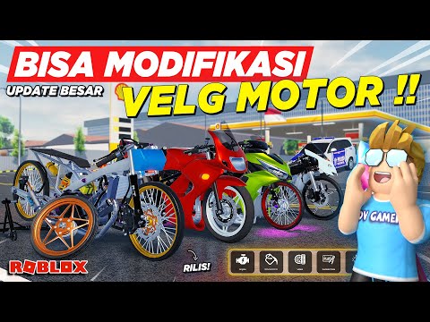AKHIRNYA RDID UPDATE BESAR RILIS !! BISA MODIFIKASI VELG MOTOR DRAG LIMITED DAN MAP BARU - Roblox