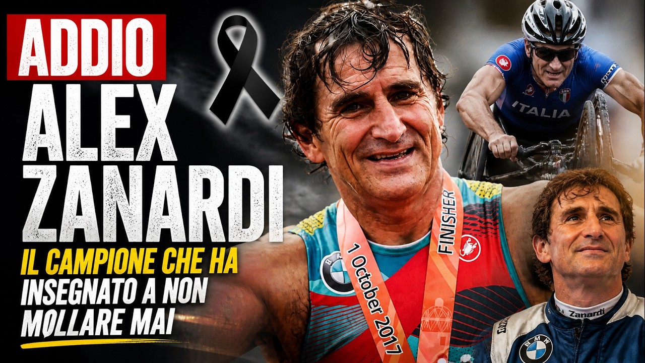 🏎️💙 ALEX ZANARDI, IL CAMPIONE CHE HA INSEGNATO ALL’ITALIA A NON ARRENDERSI MAI