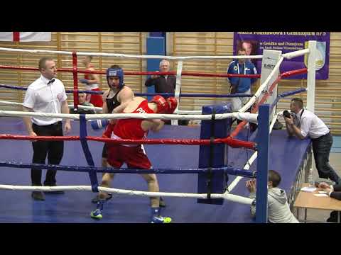 Mecz bokserki Polska-Anglia - Gródek nad Dunajcem - Kewin Gibas - Ferdinand Sztojka - zvami.tv