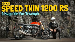 2025 Triumph Speed Twin 1200 RS | It’s SO Fine!