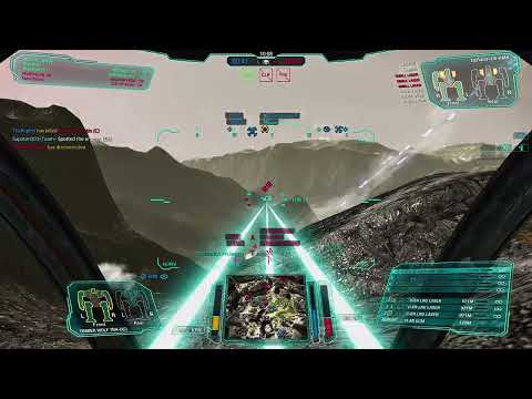 BORKED Tourmaline Desert match - YES, the map is truly screwed up | MechWarrior Online