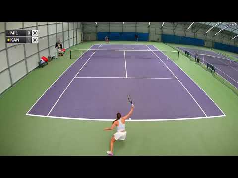 Ela Nala Milic [WC] - Kathleen Kanev [LL] (W40 Maribor 2023 Round 1)