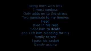 2pac-white man&#39;s world lyrics video