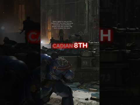 The Cadian 8th Stands! For Cadia Stands! Hear The Cadian Speech in #warhammer40k #spacemarine2
