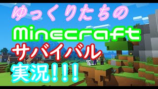 【PART1】Minecraftでサバイバル！