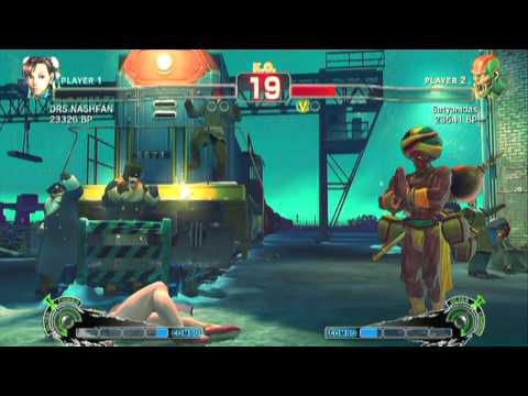 SSF4 [A vs A]: DRS NASHFAN(#1 Chun Li) vs Satyamdas(#2 Dhalsim) Ep.344 - HD 720p