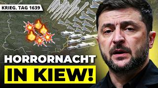 Eine solche Nacht hat Kiew selten erlebt - Angriff auf Energie-, Logistik- & Rüstungsinfrastruktur!